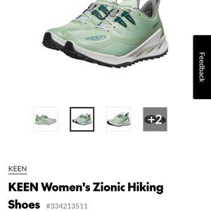Keen zionic hiking shoes (brand new in box)